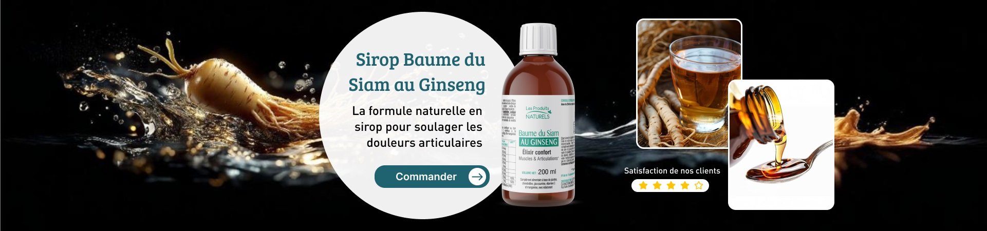 Baume formule sirop